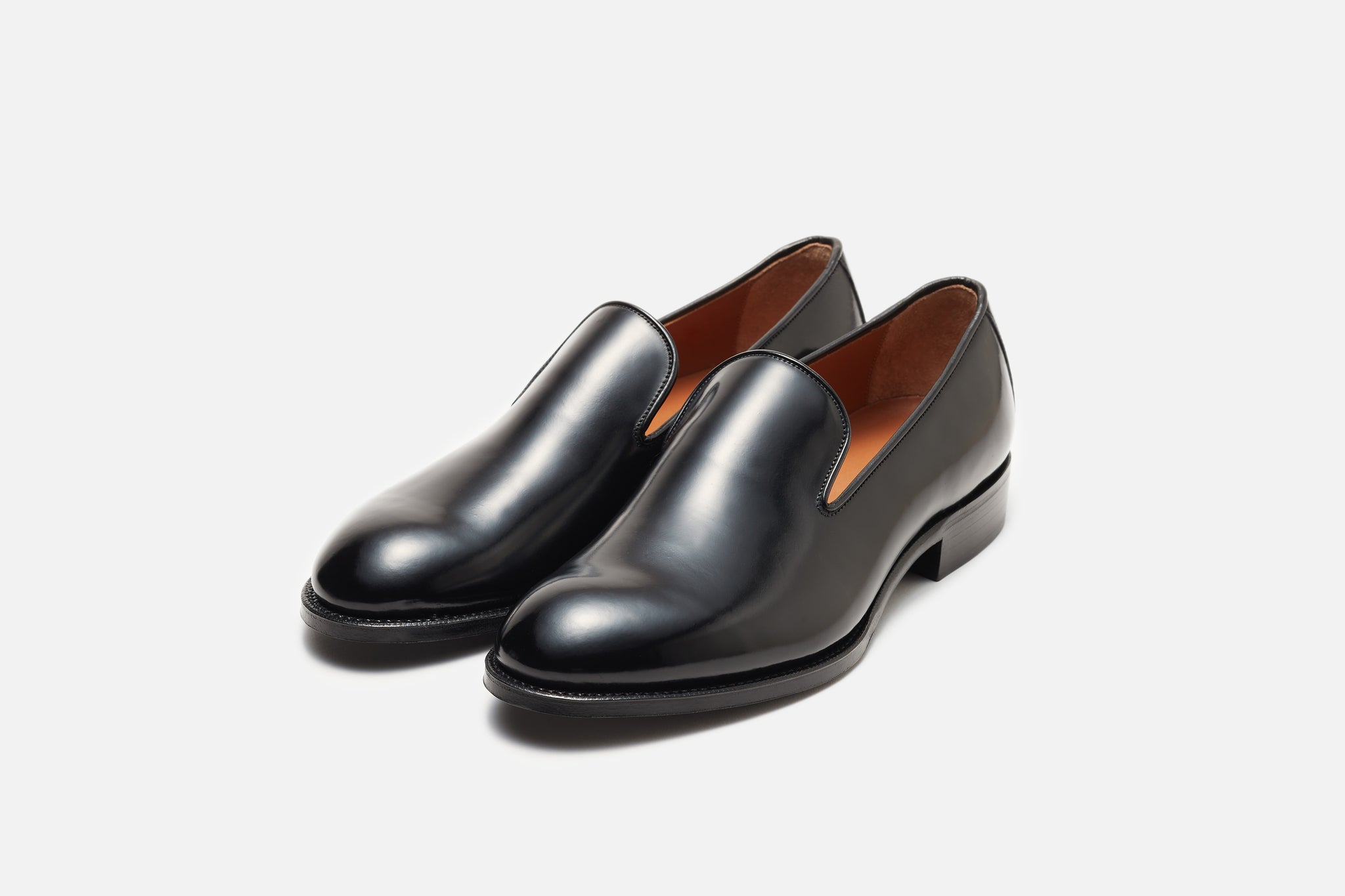 KNIGHTSBRIDGE Black Shell Cordovan – THE HARVEY