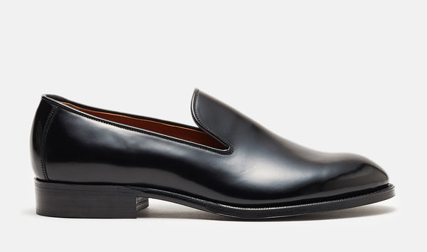 KNIGHTSBRIDGE Black Shell Cordovan – THE HARVEY